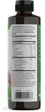 Nature's Way® | Organic Flax Oil - right side of pack