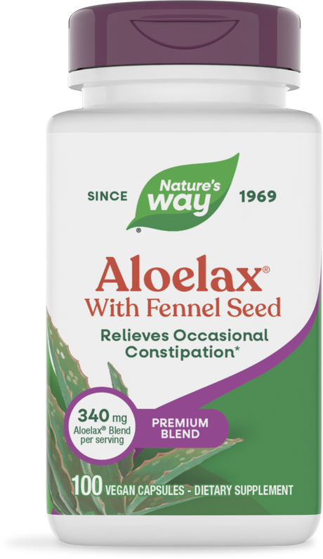 Nature's Way® | Aloelax Premium Blend, 100 capsules