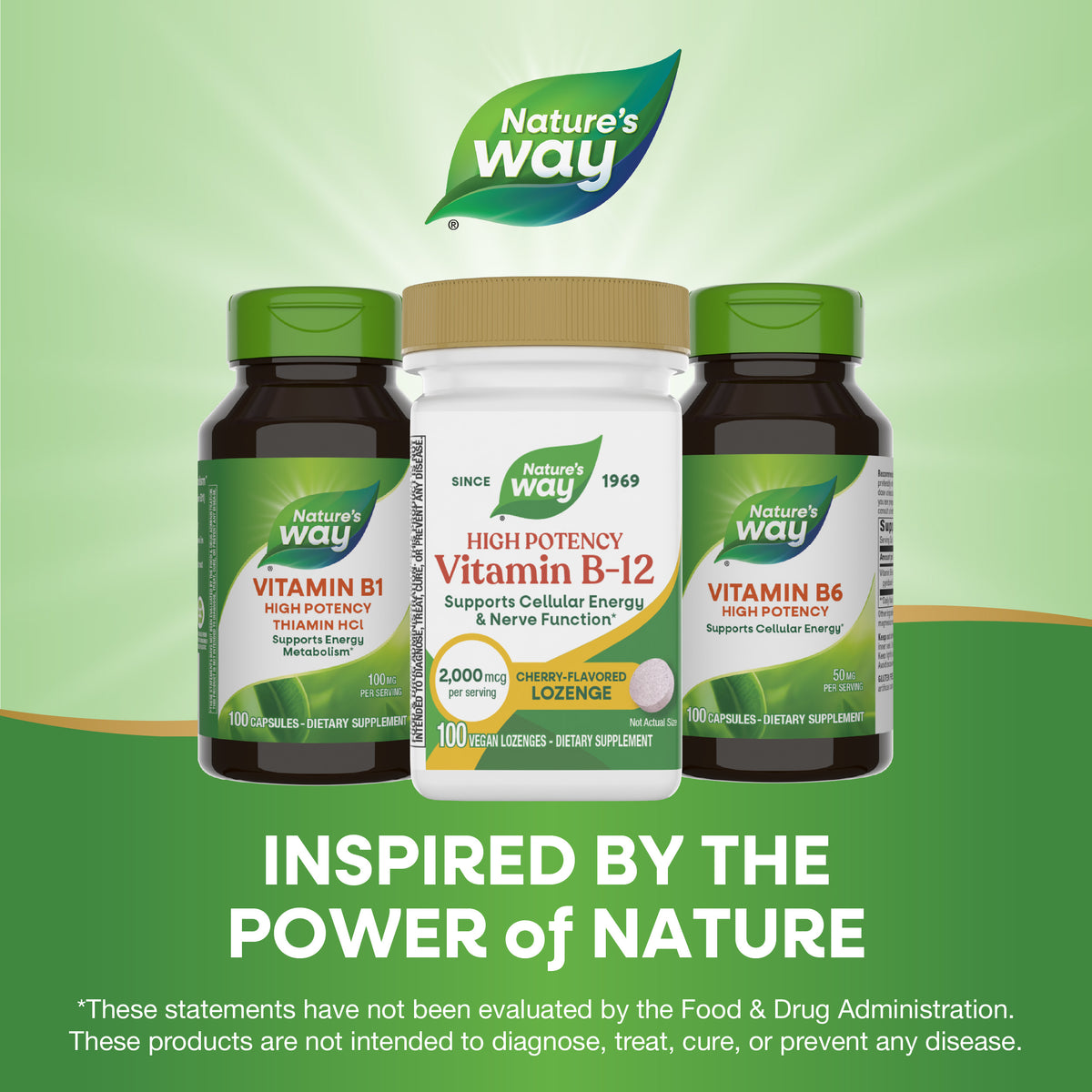 Nature's Way® | Vitamin B12 Lozenges High Potency