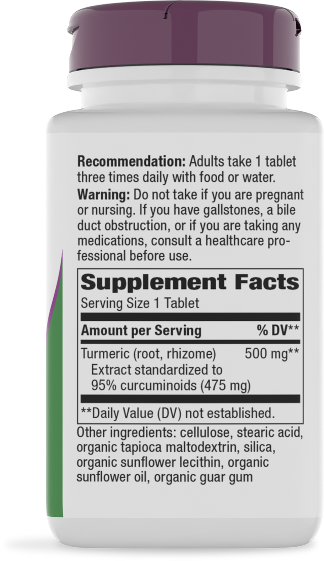Nature's Way® | Turmeric - right side of pack