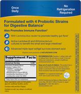 Nature's Way® | Primadophilus Reuteri Pearls Probiotics - back of pack