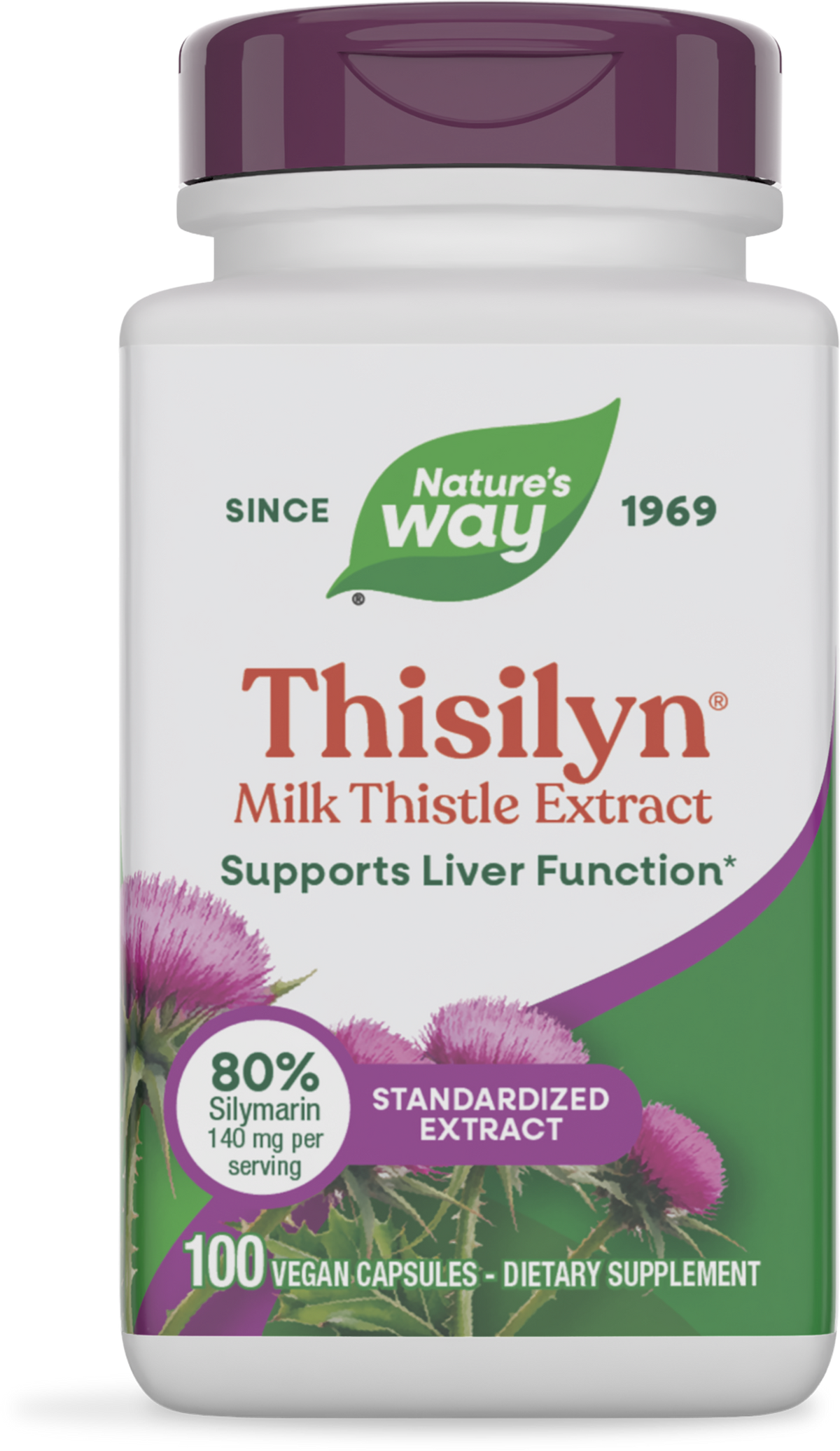 Nature's Way® | Thisilyn Milk Thistle Extract, 100 capsules