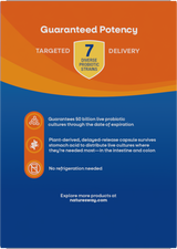 Nature's Way® | Fortify Optima Advanced Care Probiotic - back of pack