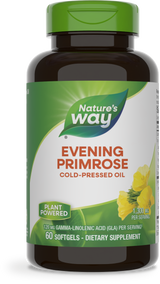 Nature's Way® | Evening Primrose Cold-Pressed Oil, 60 softgels