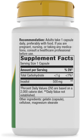 Nature's Way® | Inositol - right side of pack