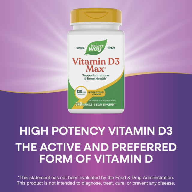 Nature's Way® | Vitamin D3 Max