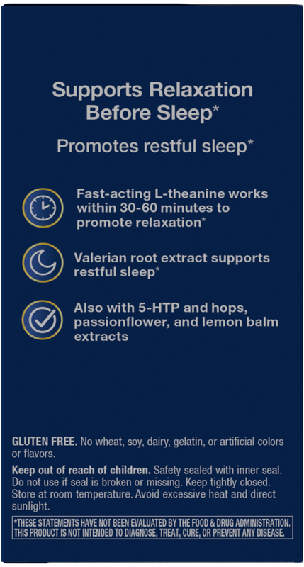 <{%360IMAGE3_03239%}>Nature's Way® | Revitalizing Sleep Formula - left side of pack