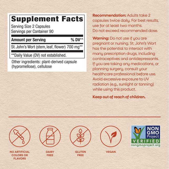 Nature's Way® | St. John's Wort Herb