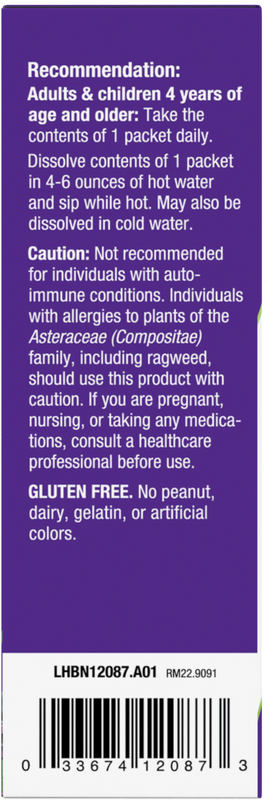 <{%360IMAGE3_12087%}>Nature's Way® | Sambucus Immune Elderberry Hot Drink - left side of pack