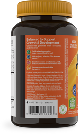Nature's Way® | Alive! Premium Kids Gummy Multivitamin - left side of pack