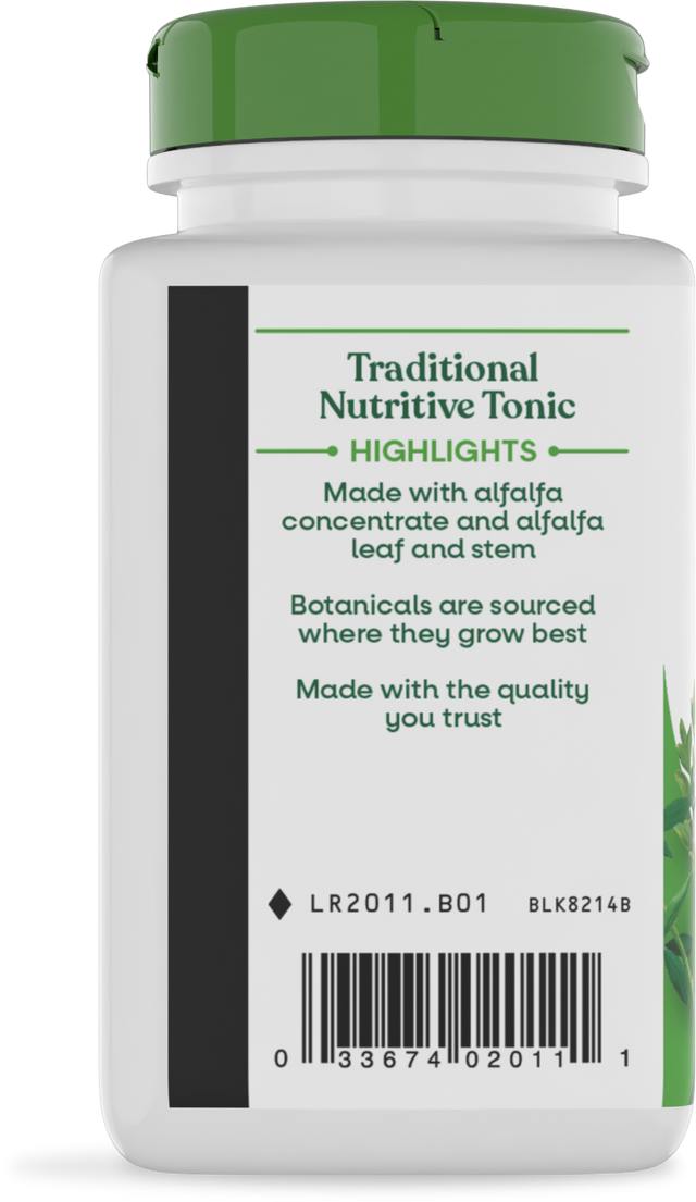 Nature's Way® | Alfa-Max - left side of pack