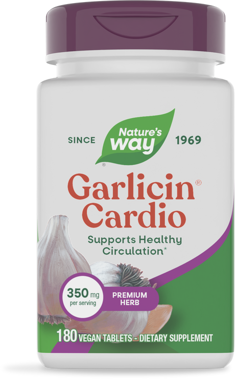 Nature's Way® | Garlicin Cardio, 180 tablets