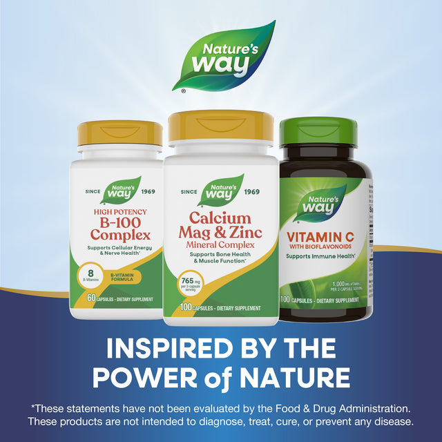 Nature's Way® | Calcium-Magnesium-Zinc