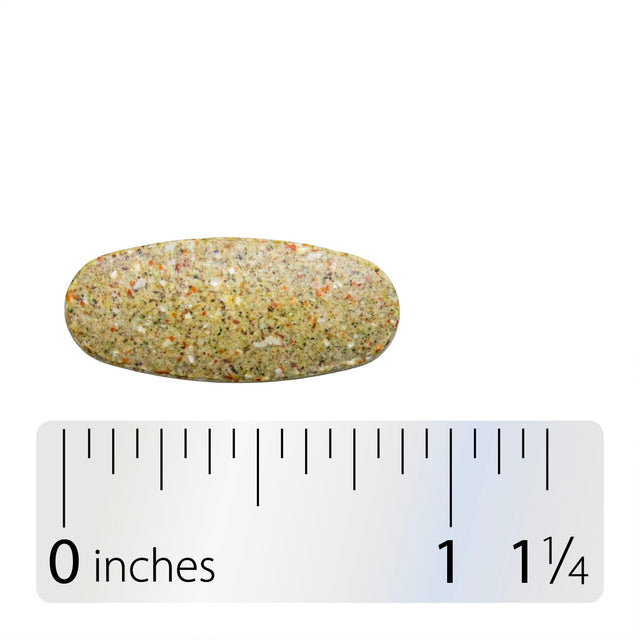 Nature's Way® | Alive! Women's 50+ Ultra Minis Multivitamin - Tablet and ruler