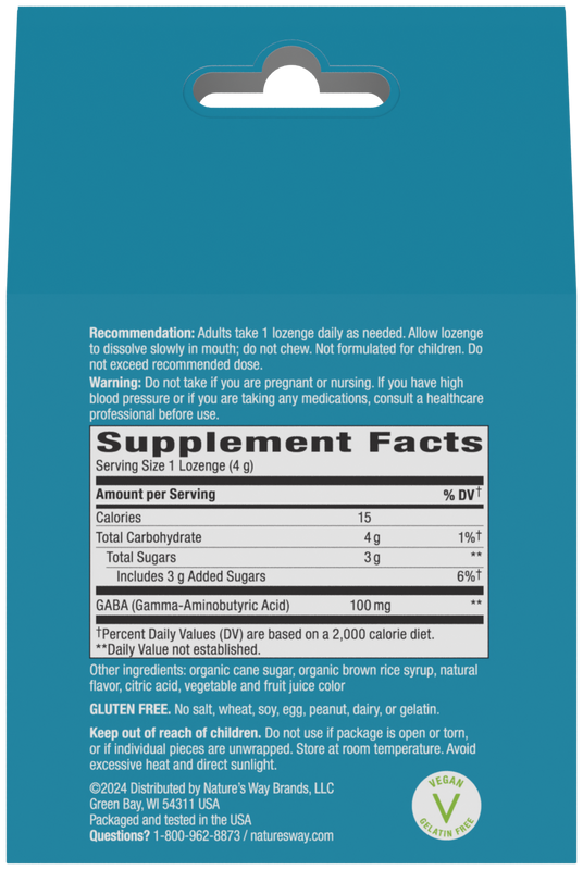 <{%360IMAGE1_14983%}>Nature's Way® | Calm Drops Lozenges - back of pack