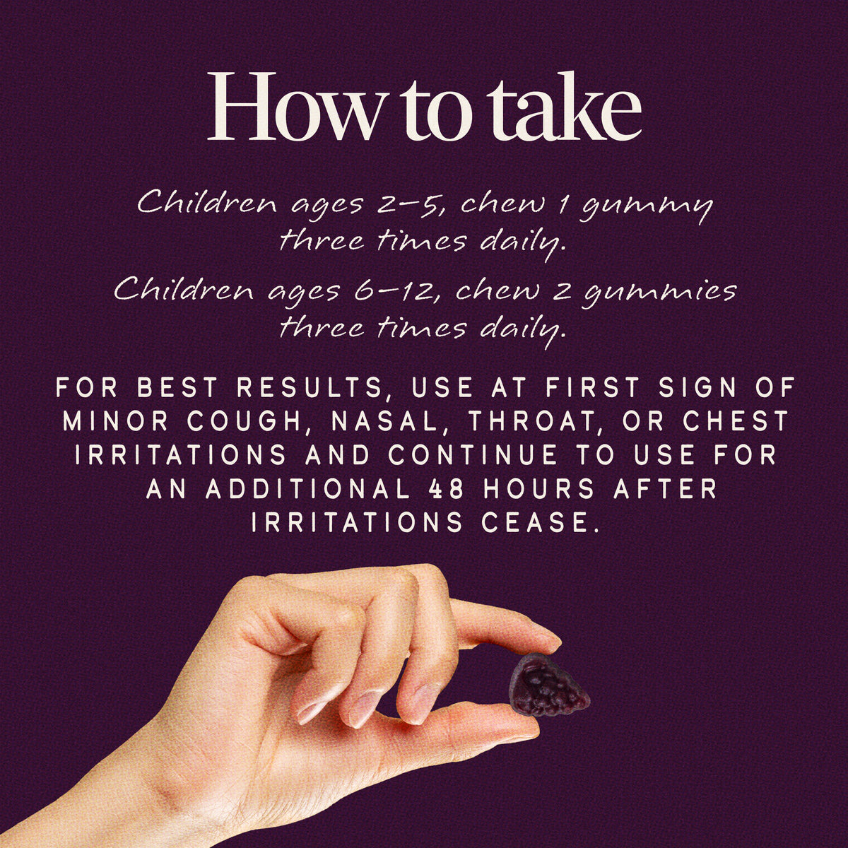 Nature's Way® | Sambucus Kids Cough Relief +♢ Immune* Elderberry Gummies - product recommendations