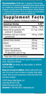 Nature's Way® | Adrenal Stress-End - right side of pack