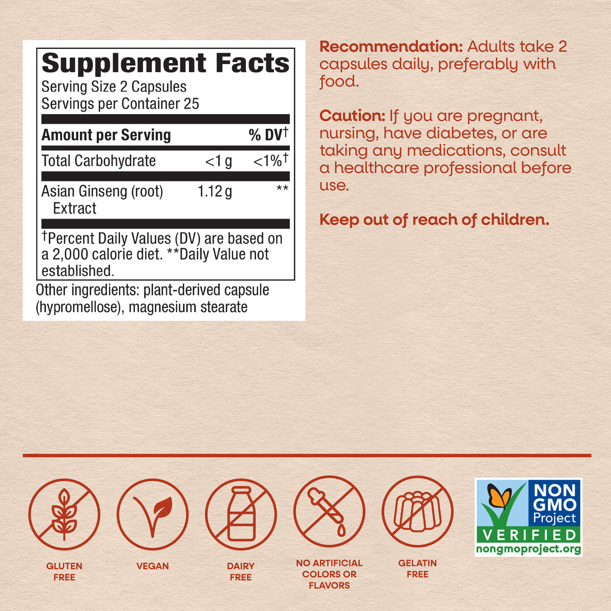 Nature's Way® | Asian Ginseng