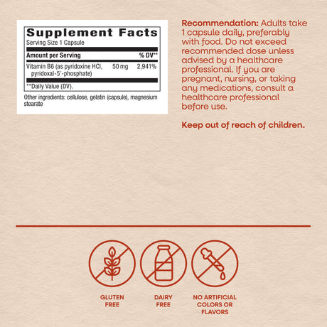 Nature's Way® | Vitamin B6 High Potency
