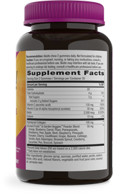 Nature's Way® | Alive! Hair, Skin & Nails Gummies - right side of pack