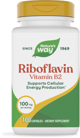 Nature's Way® | Riboflavin Vitamin B2, 100 capsules