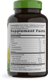 Nature's Way® | Evening Primrose Cold-Pressed Oil - right side of pack