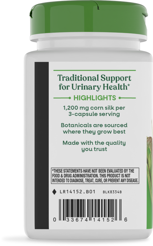 Nature's Way® | Corn Silk - left side of pack