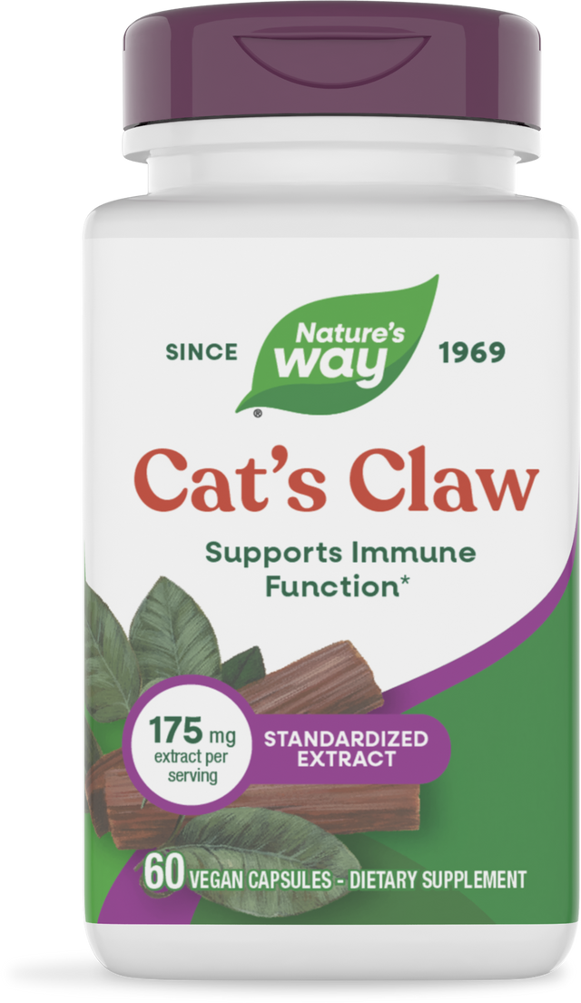 Nature's Way® | Cat's Claw Standardized Extract, 60 capsules