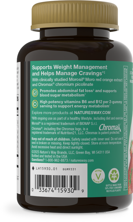 Nature's Way® | Weight Manager Gummy - left side of pack