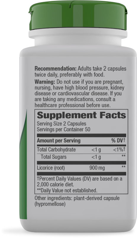 <{%360IMAGE1_14600%}>Nature's Way® | Licorice Root - right side of pack