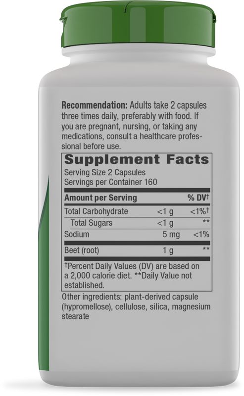<{%360IMAGE5_11925%}>Nature's Way® | Beet Root - right side of pack