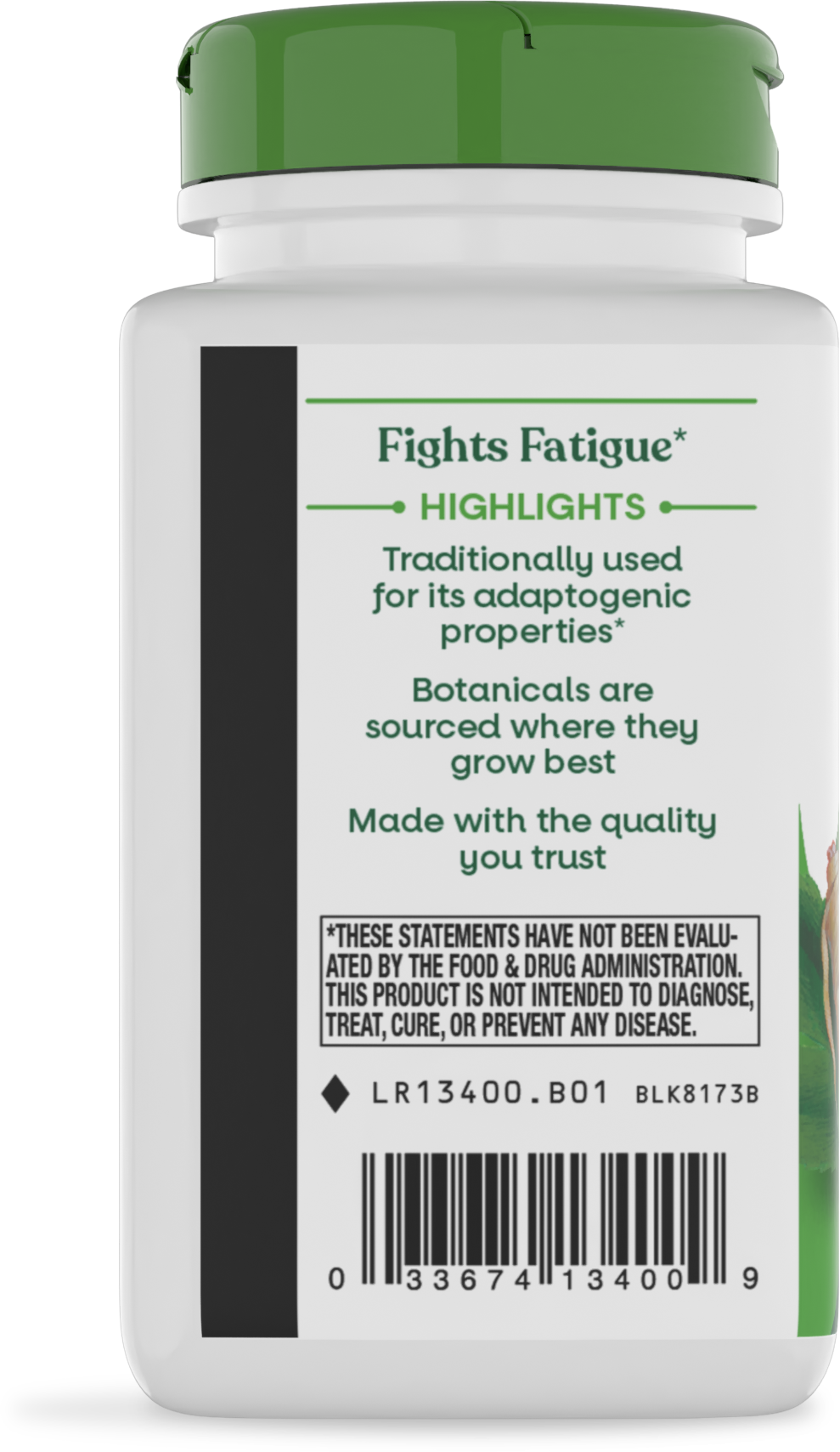 Nature's Way® | Asian Ginseng - left side of pack