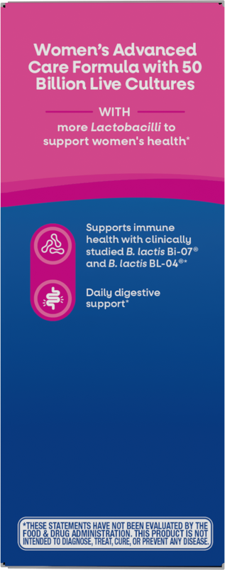 Nature's Way® | Fortify Optima Women's Advanced Care Probiotic - left side of pack