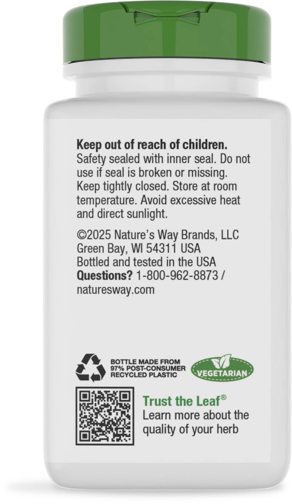 Nature's Way® | Bladderwrack - back of pack