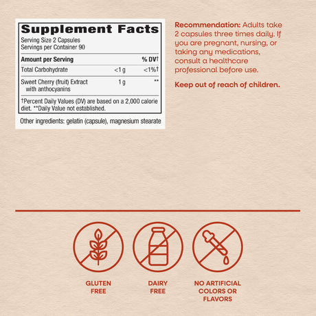 Nature's Way® | Cherry Fruit Sweet Cherry Extract