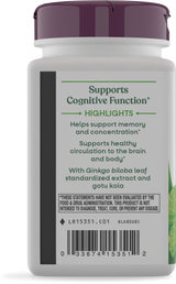 Nature's Way® | Ginkgo - left side of pack