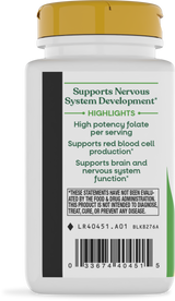 Nature's Way® | Folate - left side of pack