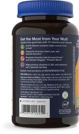 Nature's Way® | Alive! Premium Men's Gummy Multivitamin - left side of pack