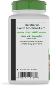 Nature's Way® | Pau d'Arco Inner Bark - left side of pack