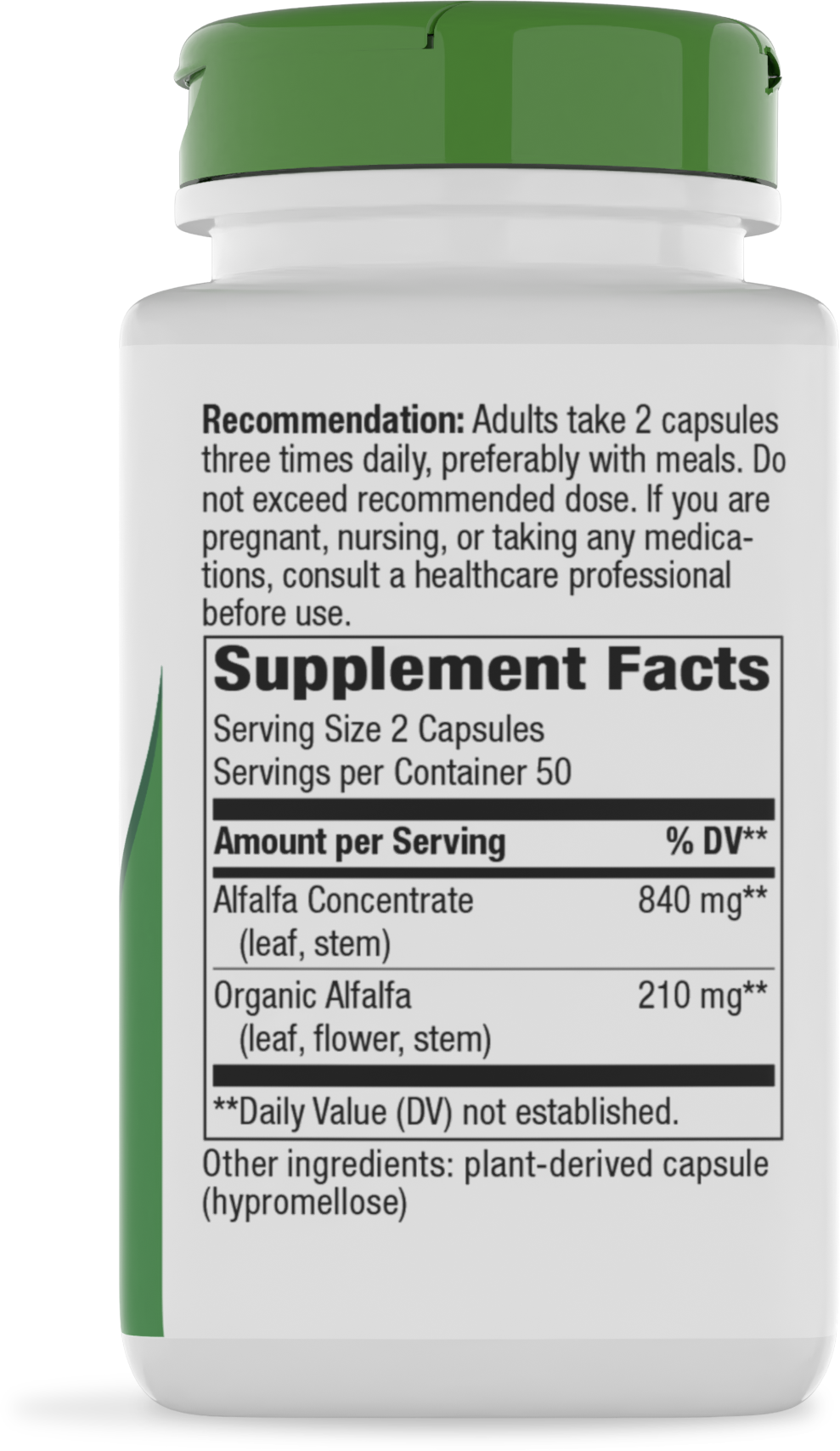 Nature's Way® | Alfa-Max - right side of pack
