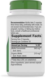 Nature's Way® | Alfa-Max - right side of pack