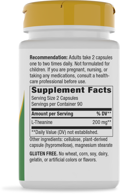 Nature's Way® | L-Theanine - right side of pack