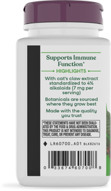 Nature's Way® | Cat's Claw Standardized Extract - left side of pack