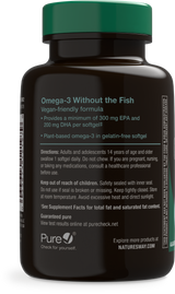 Nature's Way® | NutraVege Omega-3 - left side of pack