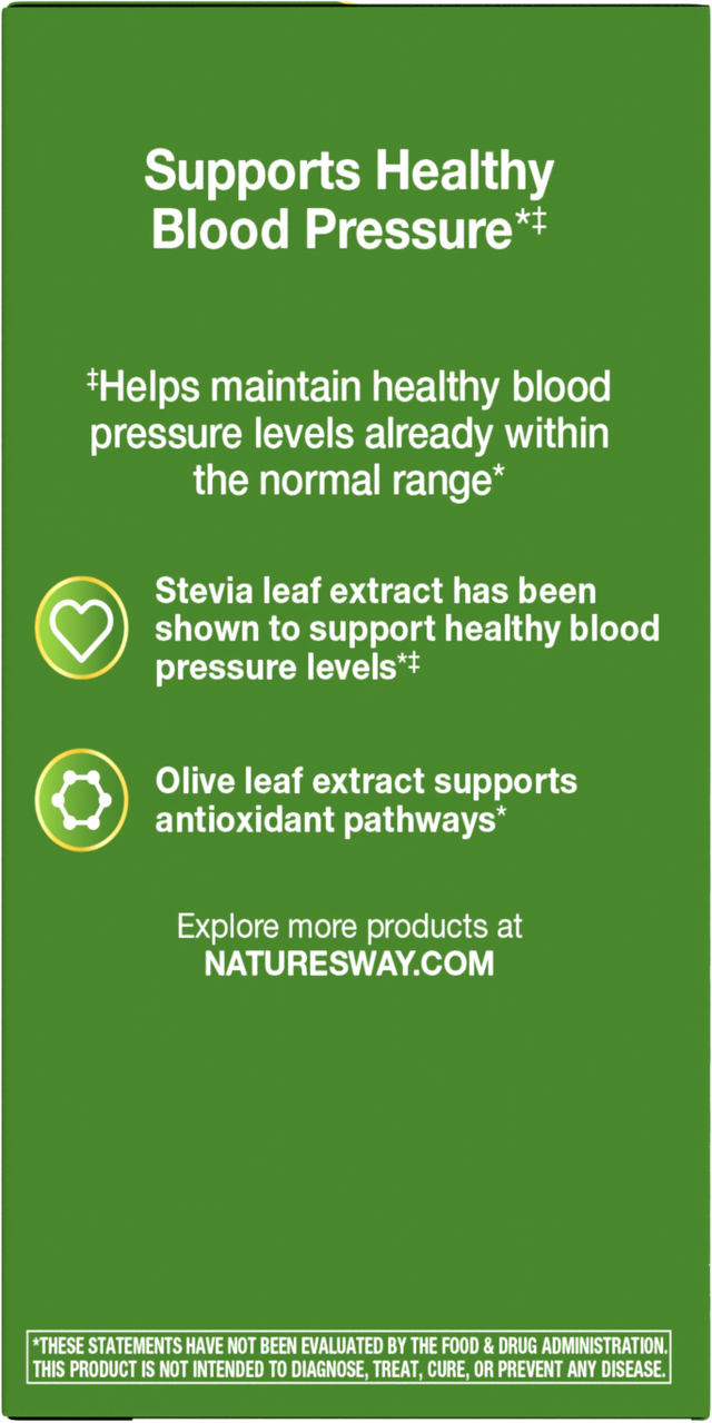 Nature's Way® | BP Manager - left side of pack