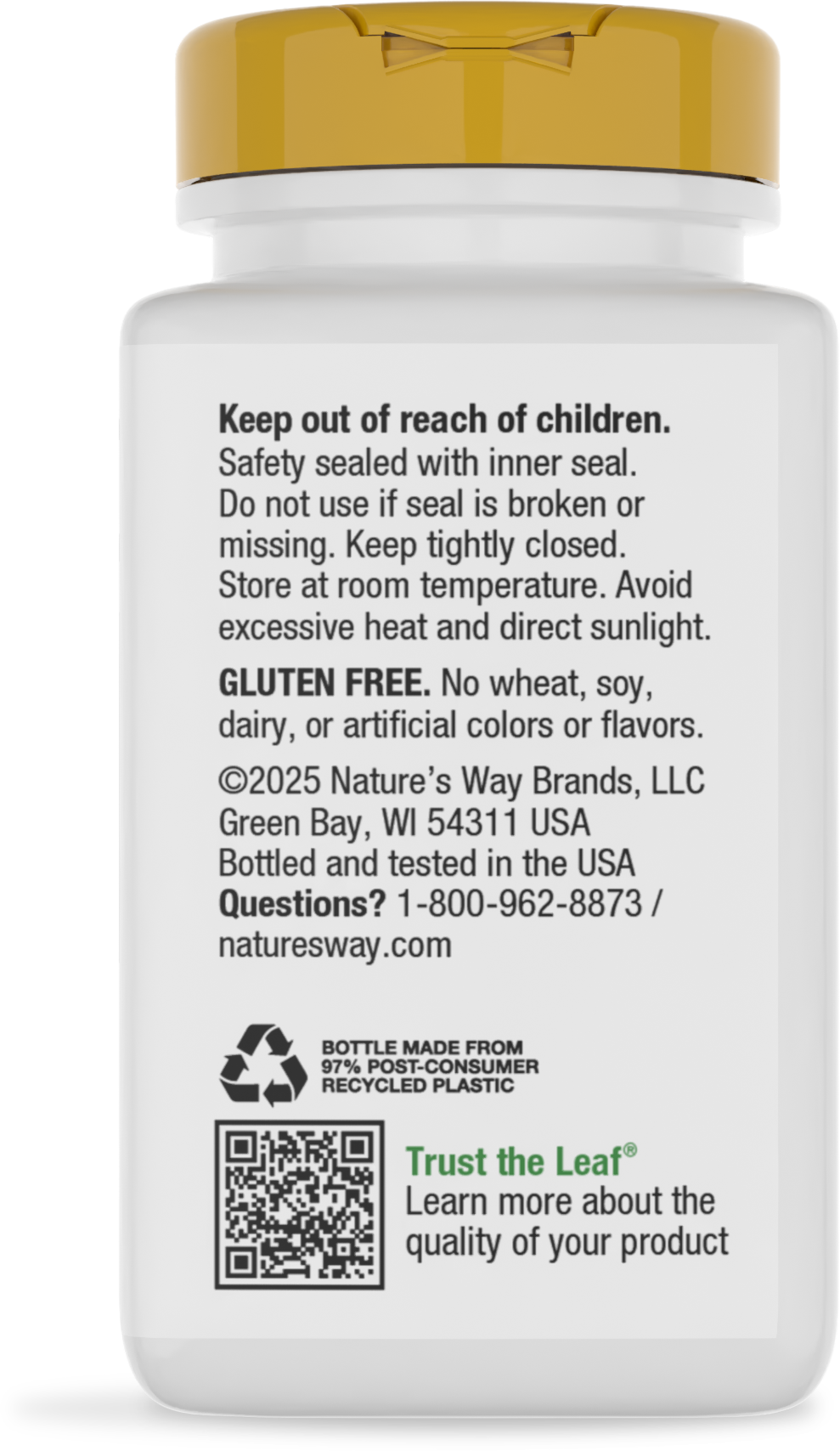 Nature's Way® | Potassium - back of pack