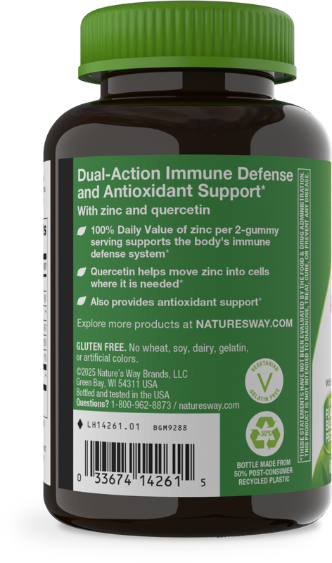 <{%360IMAGE2_14261%}>Nature's Way® | Quercetin Gummies - left side of pack