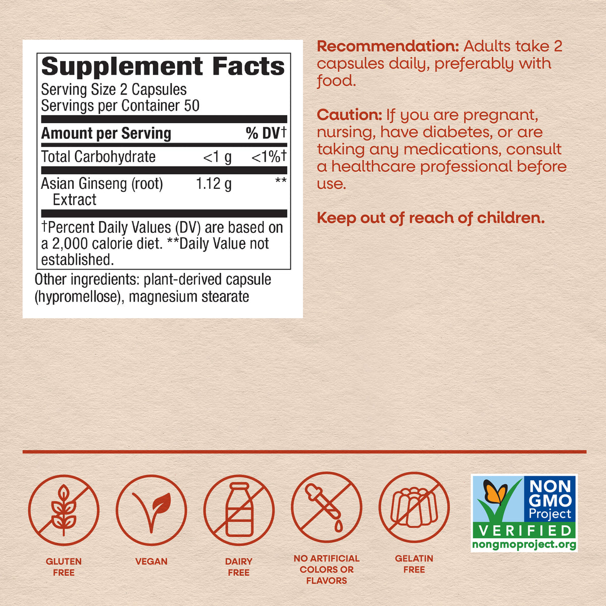 Nature's Way® | Asian Ginseng