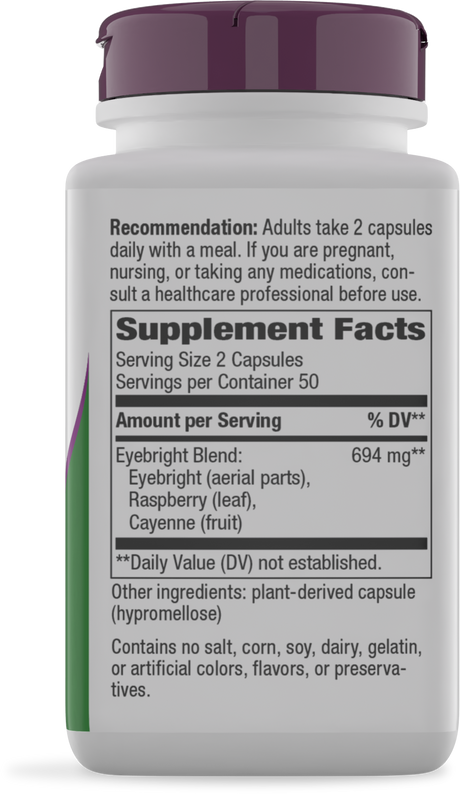 Nature's Way® | Eyebright Premium Blend - right side of pack