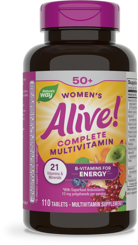 Nature's Way® | Alive!® Women's 50+ Complete Multivitamin